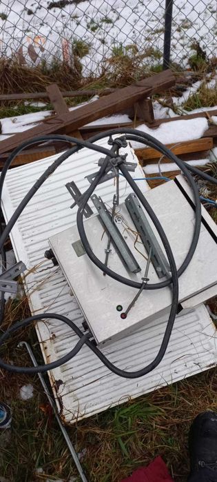 Skrzynka elektryczna prowizorka