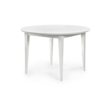 Okrągly stół 90cm + 2x45cm wkladki