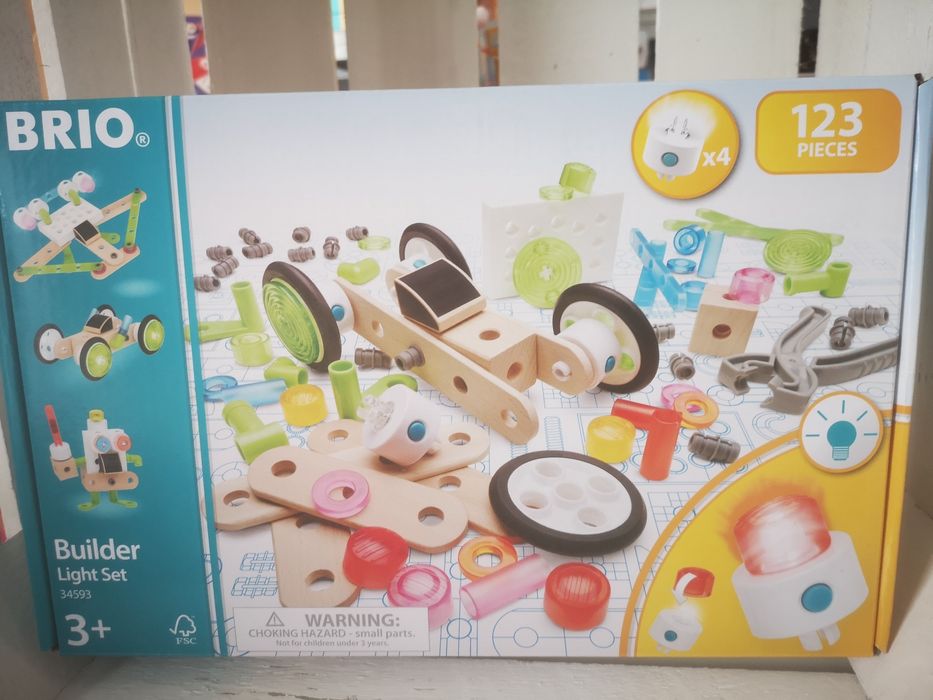 BRIO: świetlny zestaw konstrukcyjny Builder Light Set 123 el.