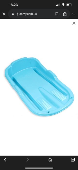 Дитячі Санки - льодянка  Гоночний болід