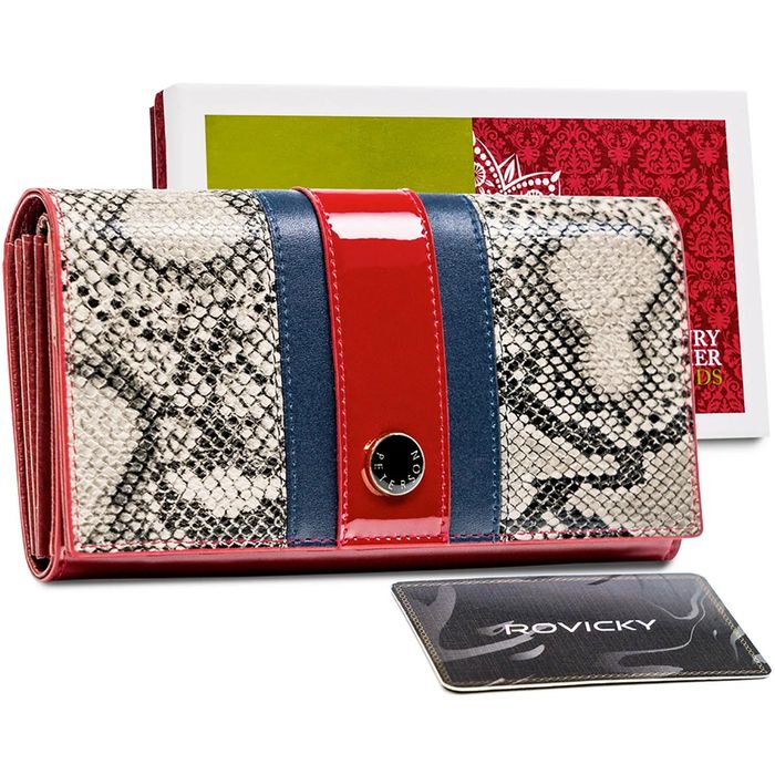 skórzany damski portfel peterson