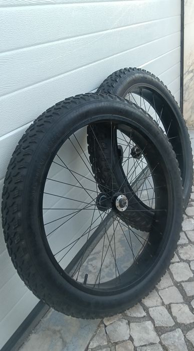 Rodas 27.5 + 26 Fatbike Suspensão
