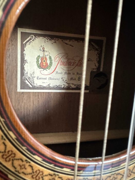 Gitara Prudencio Saez model 8