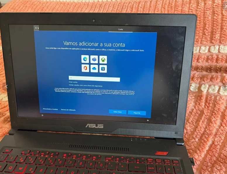 Computador gaming ASUS