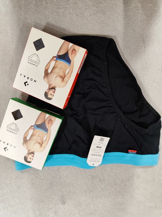 3 x NOWE slipy męskie Moraj bawełna L