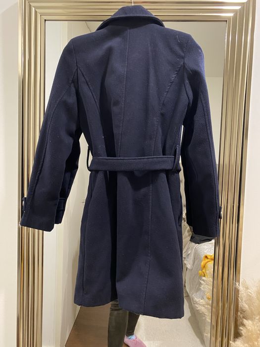 Casaco de fazenda azul