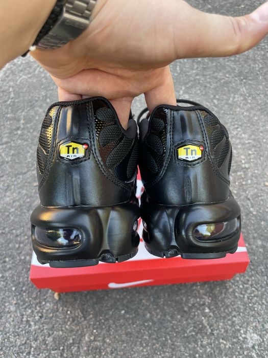 Кроссовки Чоловічі кросівки Nike Air Max Plus TN total Black Розмір 42-43-44