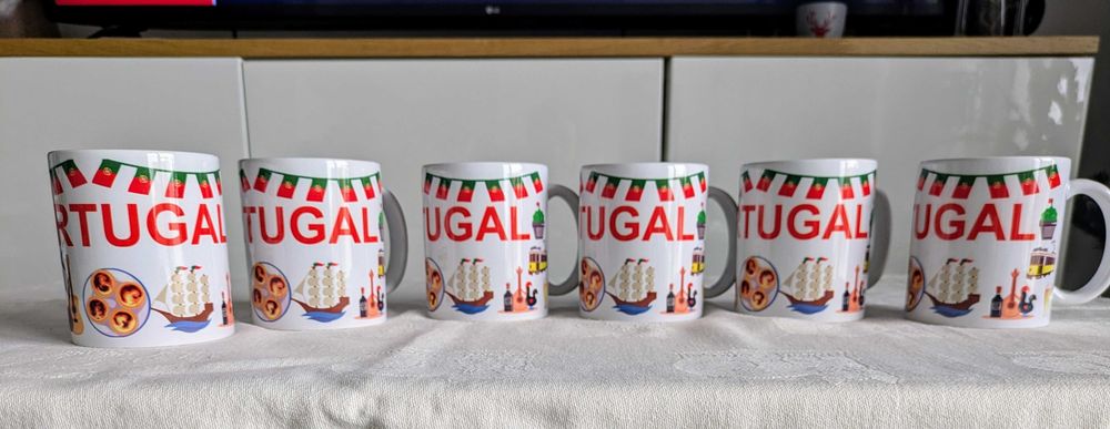 6 CANECAS Portugual