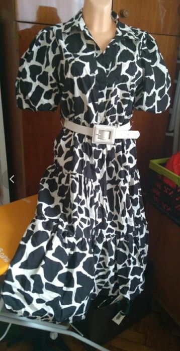 Sukienka NOWA print zwierzęcy