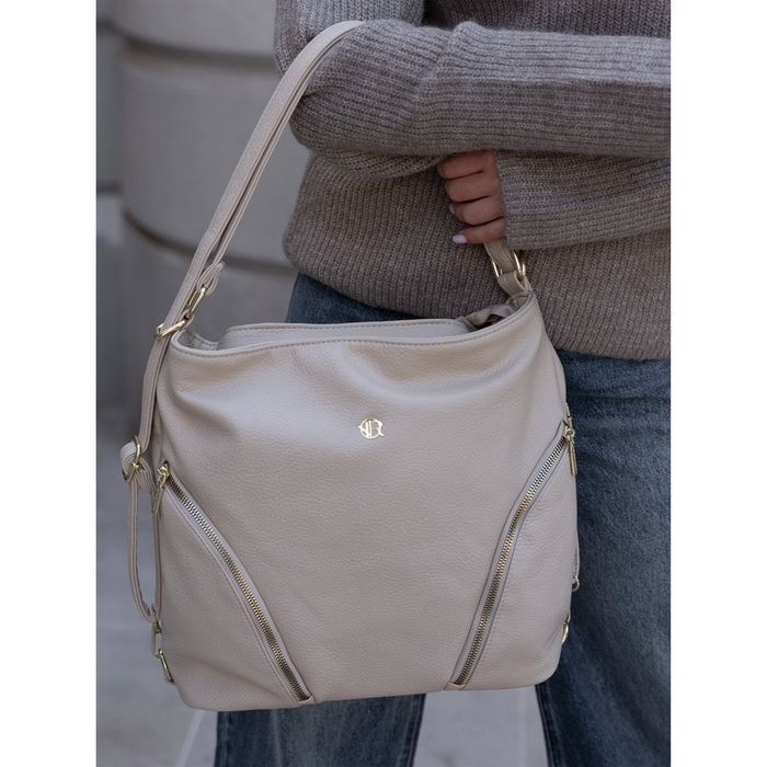 Damska torebka na co dzień z wytrzymałej ekoskóry - Rovicky