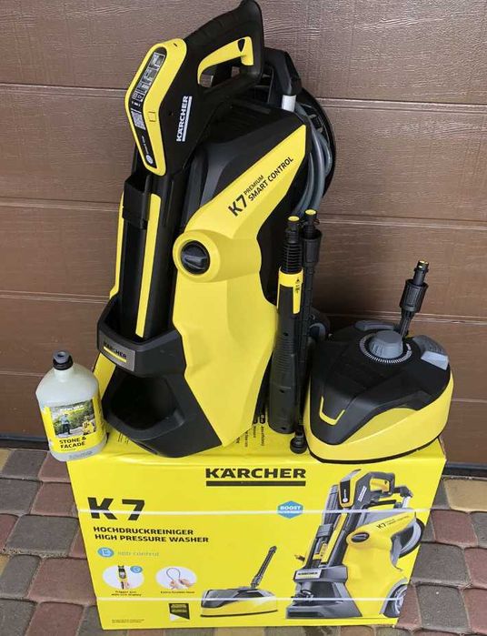 Мийка  високого  тиску Karcher k7 premium smart control/home. Нова