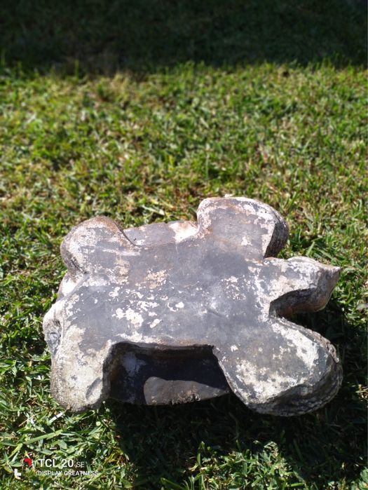 Decoração para jardim em forma de tartaruga