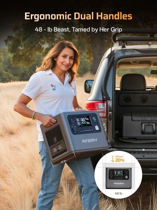 ‼️В НАЯВНОСТІ‼️ Зарядна станція AFERIY P280 2800W/2048-10240Wh