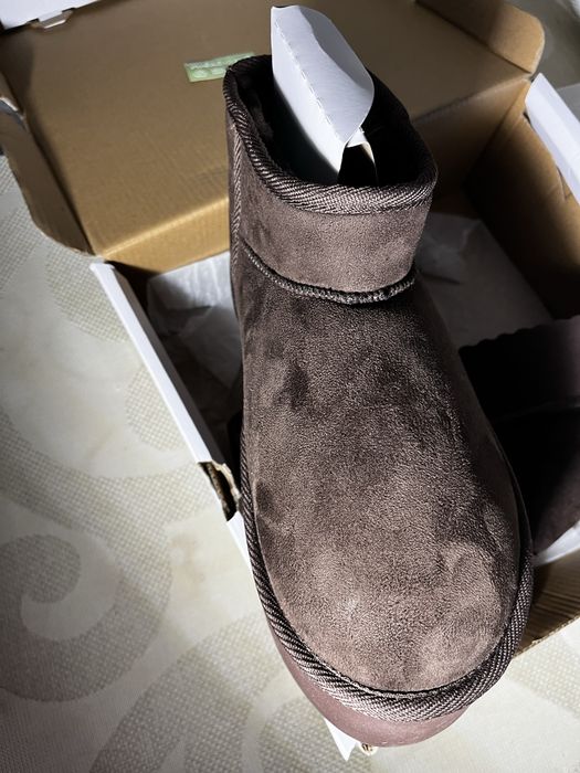 Класичні уггі на платформі Be You Шоколадний  40