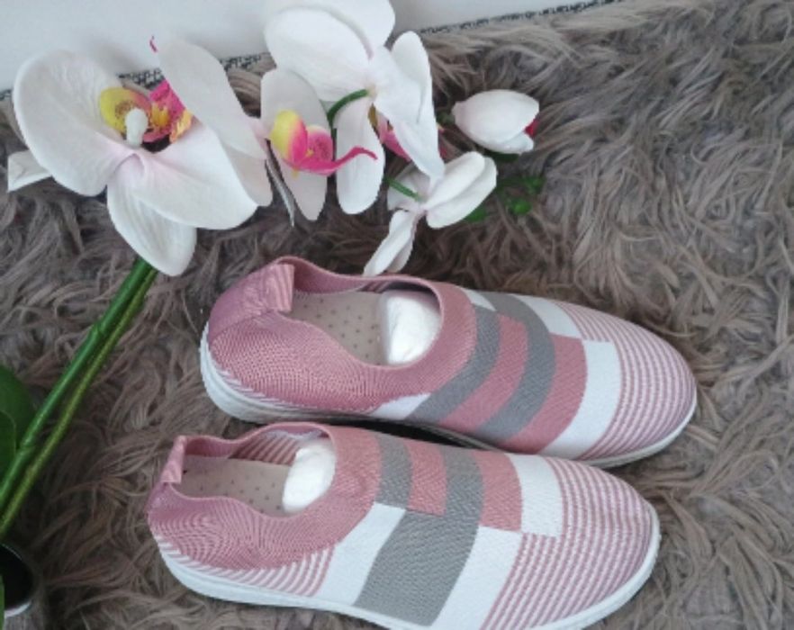 Buty damskie sportowe skarpetkowe r. 37