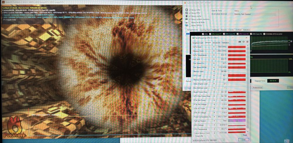 Ігровий ПК. GTX1060 6Gb, i5, 16Gb, SSD256Gb, HDD500Gb, налаштований.