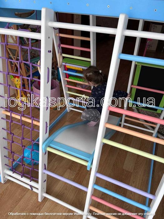 Игровая площадка, Детский спортивный комплекс, Качели, Горка,