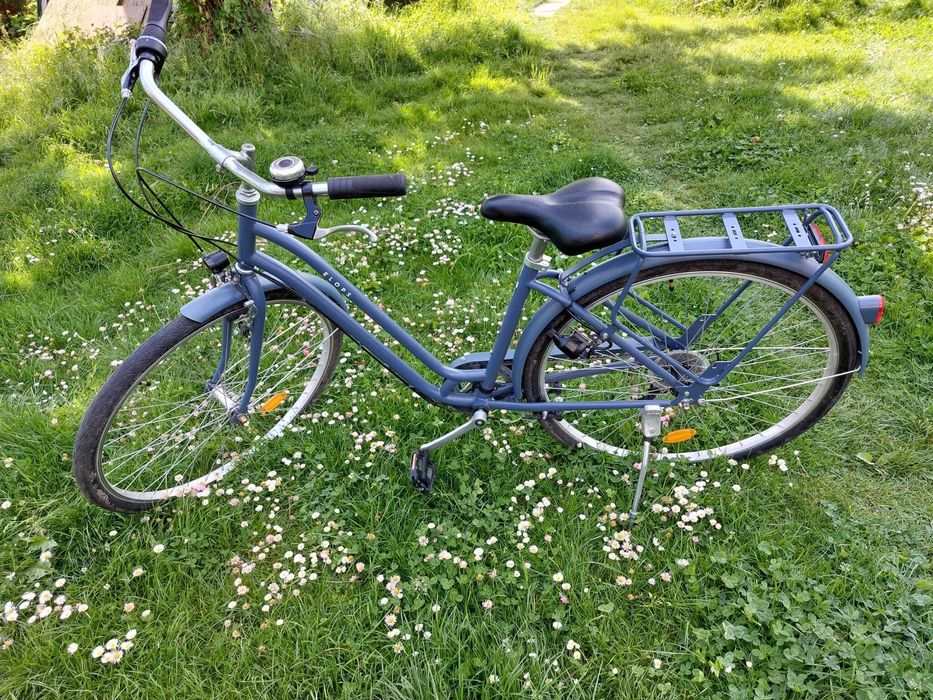 Rower miejski Elops 120 niska rama Decathlon wygodny