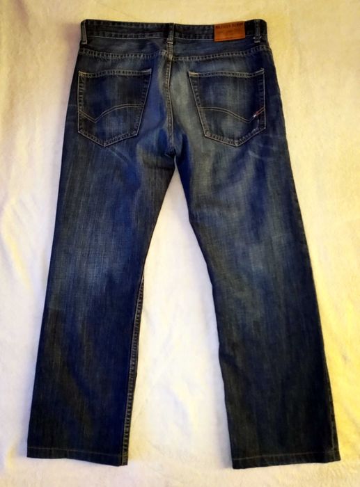 HILFIGER DENIM spodnie jeans męskie piękna zadbane 34/34 ok L