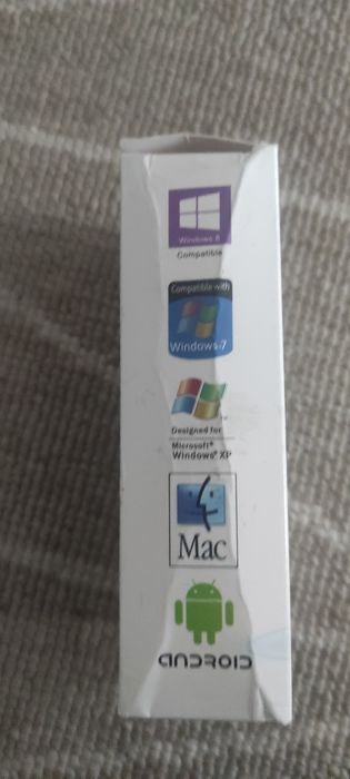 Rato wireless com bateria recarregável e cabo