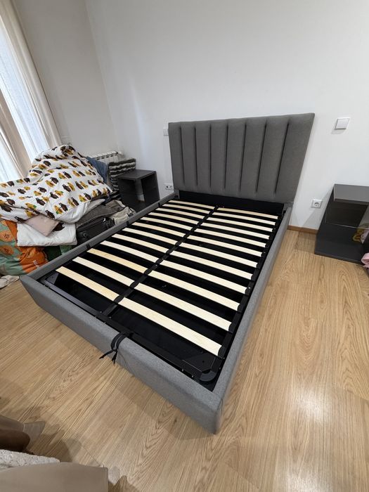 Cama casal 2,00m/ 1,50m