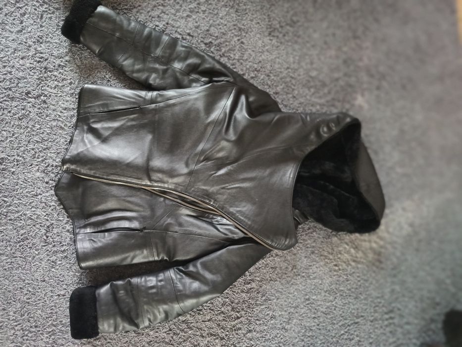 Женская кожаная куртка на натуральной овчине Marko Rossini