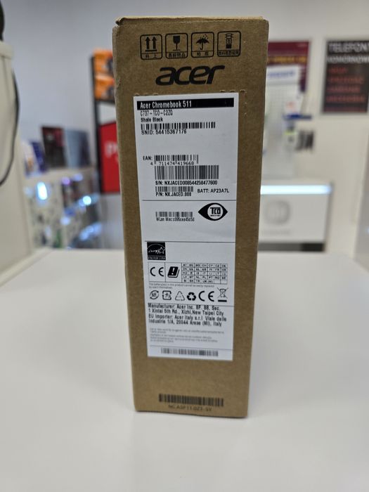 Fabrycznie zaplombowany Acer Chromebook 511 | 8GB RAM ddr5 | Gwarancja