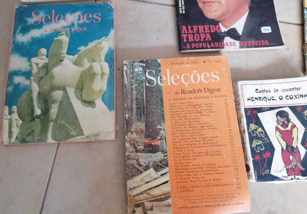 Revistas muito antigas, o lote por 5€