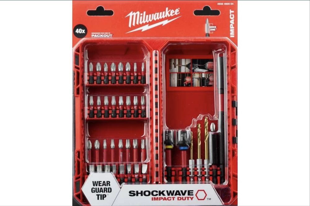 Набір ударних біт Milwaukee Shockwave 40 шт.