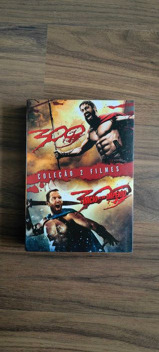 Box DVDs 300 e 300: O Início de Um Império