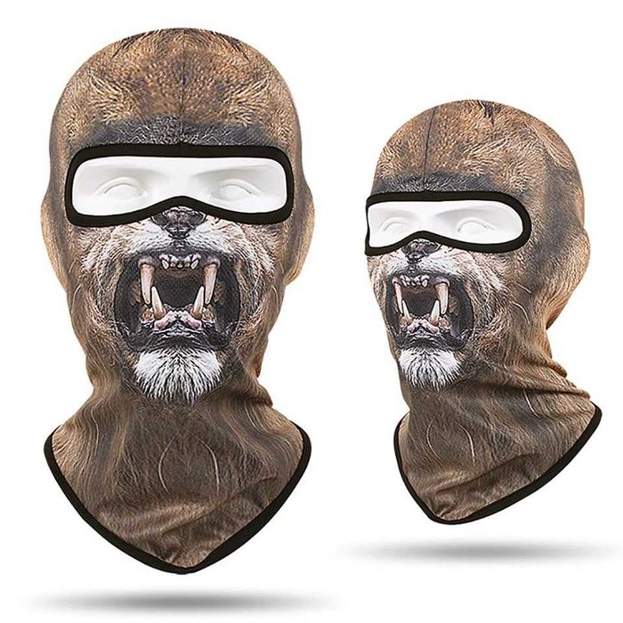 Балаклава 3D підшоломник, подшлемник, зверомаска, маска,