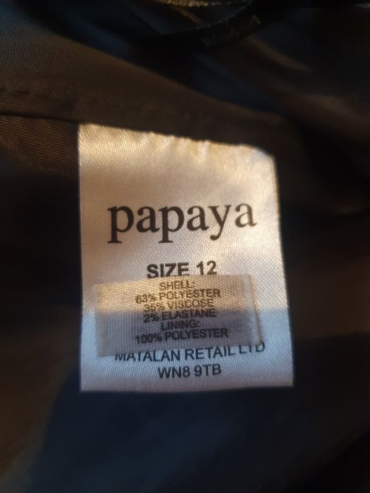 Spódnica ołówkowa w kratę