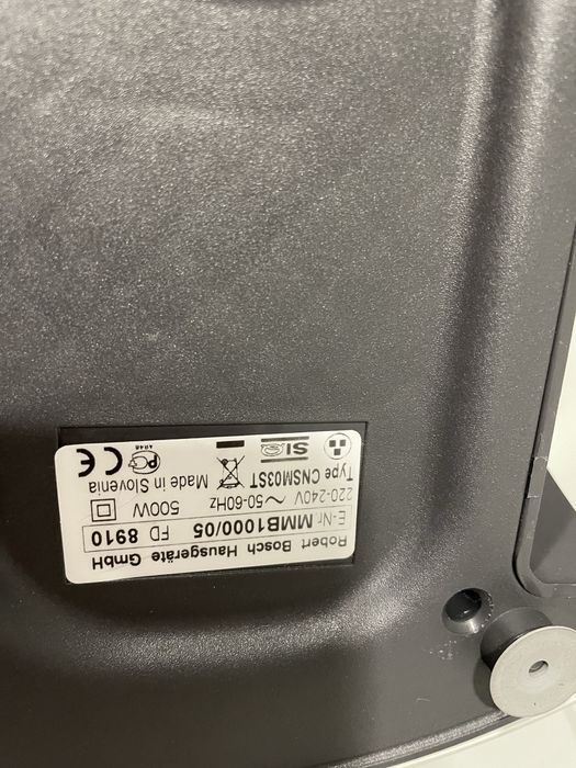 Liquidificador Bosch 500 W para peças