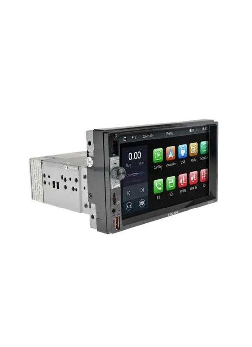 Магнітола Cyclone MP-1093 BA FM/USB+USB /microSD/AUX/MP3/WMA/BT/багатокол/EwayLink
