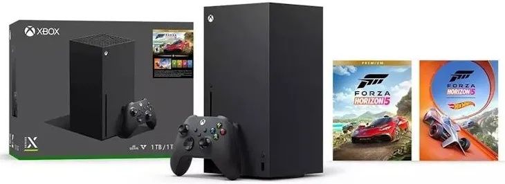 Microsoft Consola Xbox Series X Forza Bundle  C/ 2 comandos NOVA