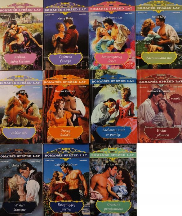 11x Romanse sprzed lat Butler Guhrke Miller Lee Cullman Mills Allen King