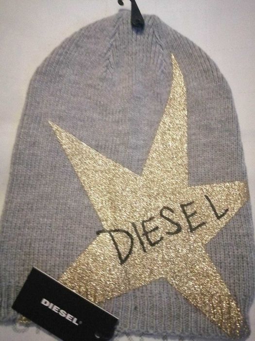 DIESEL Nowa Czapka zimowa Dziecięca Woolie Beanie Oryginalna
