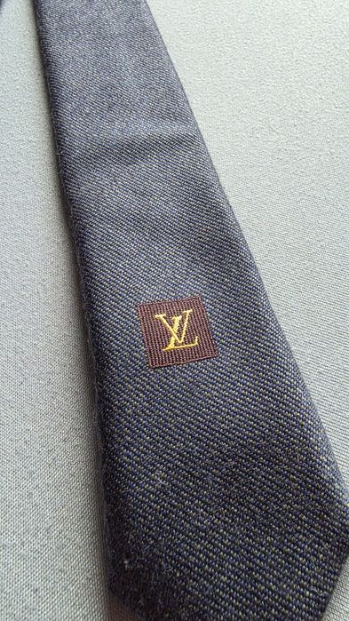 Krawat kaszmirowy LOUIS VUITTON