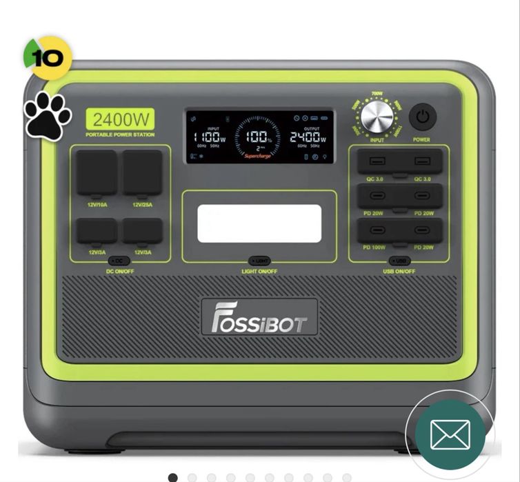 Продам зарядну станцію Fossibot 2400