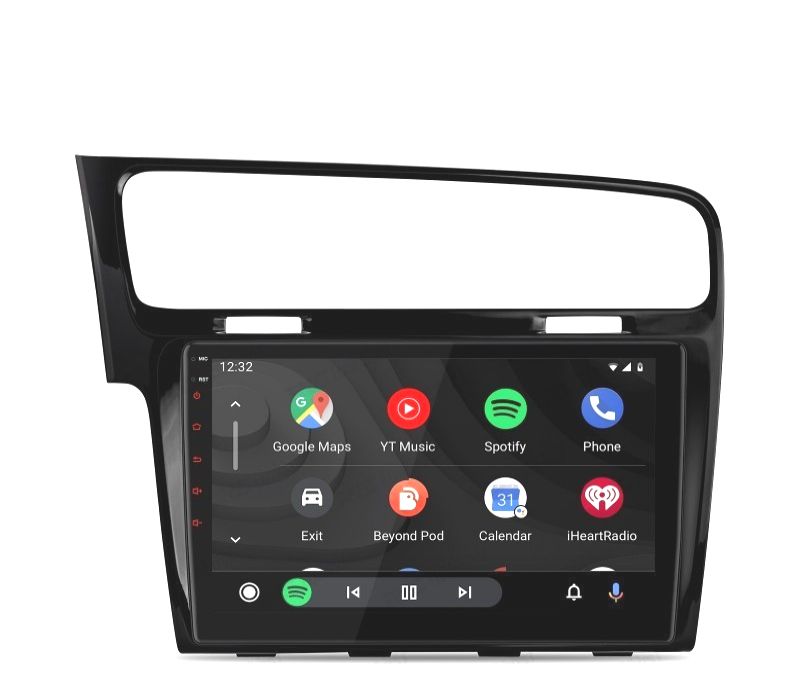 AUTO RADIO GPS 10" TÁCTIL PARA VOLKSWAGEN VW GOLF VII ANDROID 12 HDMI CANBUS BLUETOOTH FULL RCA