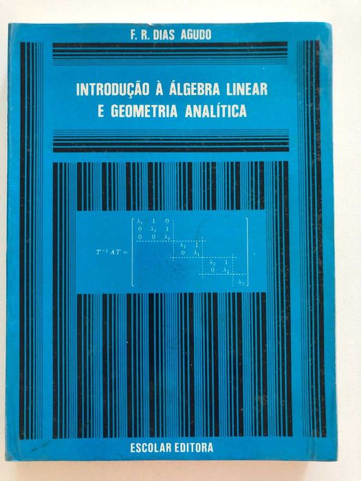 Livro "Introdução à Álgebra Linear e Geometria Analítica", Dias Agudo