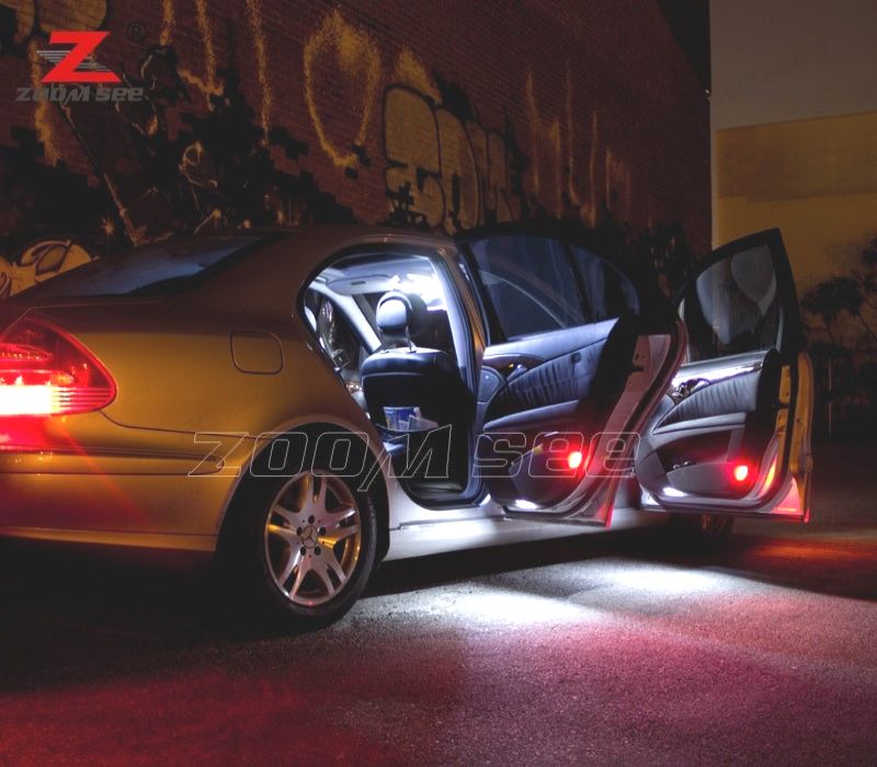 KIT 28 LÂMPADAS LED INTERIOR MERCEDES CLASSE E S211 STATE WAGON E200 E230 E240 E270 E280 E320 E350 E500 E6