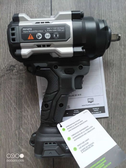 Flex FX1472 24V Brushless High Torque 1/2" Impact Wrench