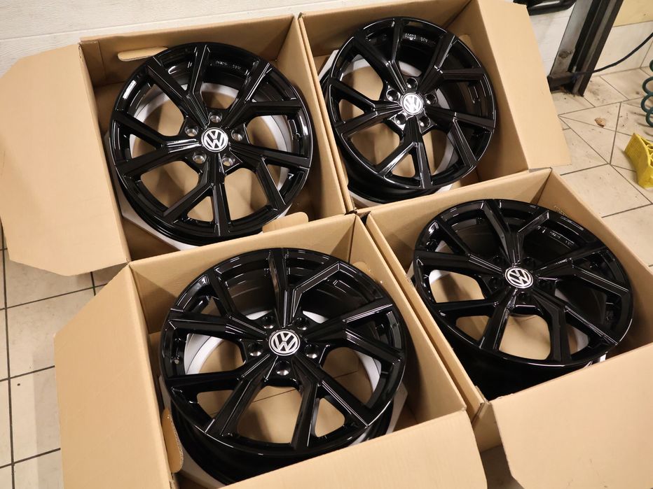 Vw t-roc troc felgi aluminiowe 17 7x17 et45 platin nowe