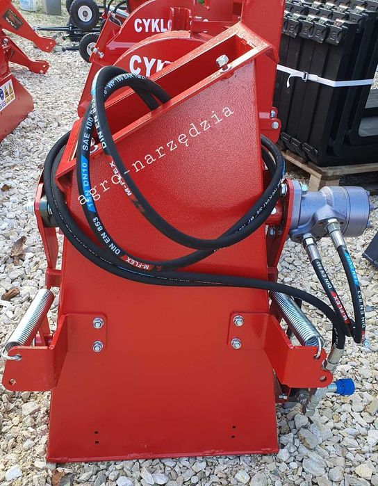 HYDRAULIKA do rębaka Cyklon 130, kosz podajnik hydrauliczny DOWÓZ