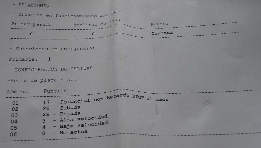 Placa de comando para elevadores CEA15 (Placa Uruguaia)