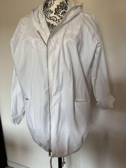Kurtka parka biala