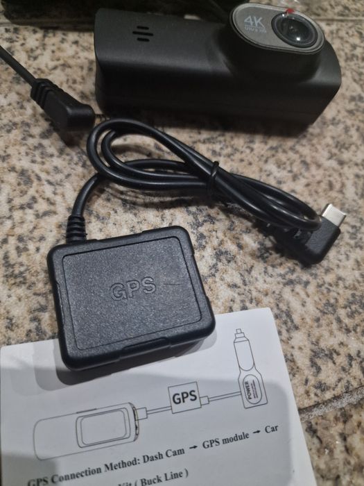 Câmara de tablier (dash cam) com GPS localização do veículo