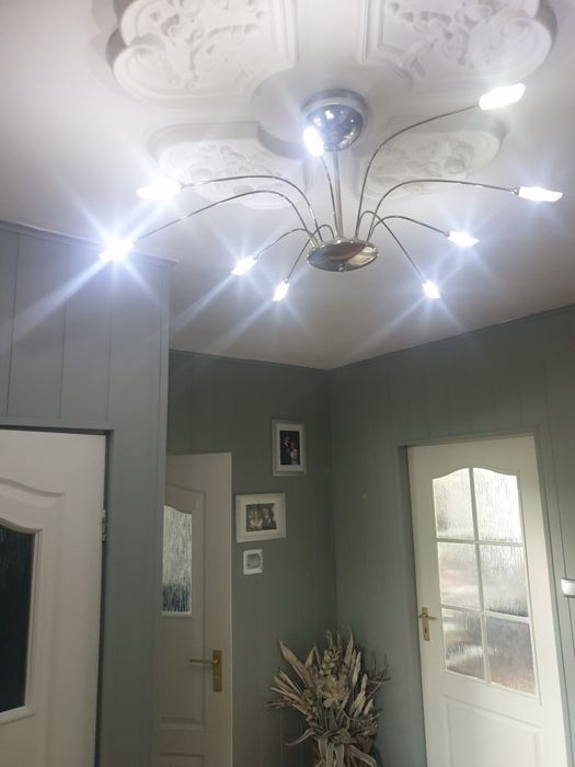 Żyrandol-lampa wisząca  pająk