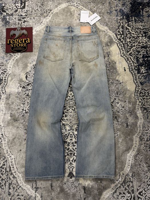 Джинсы Acne Studios bootcut relaxed fit jeans 2021 акне студио flared